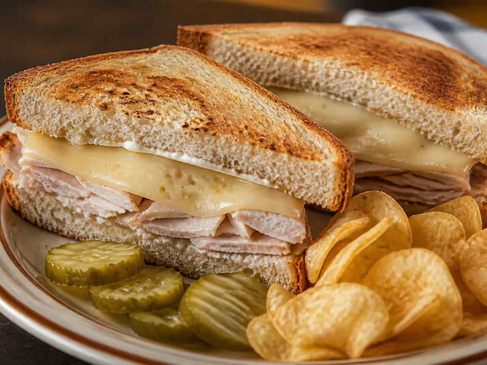Melted Baby Swiss in a warm turkey sandwich - Baby Swiss | KnowTheCheese