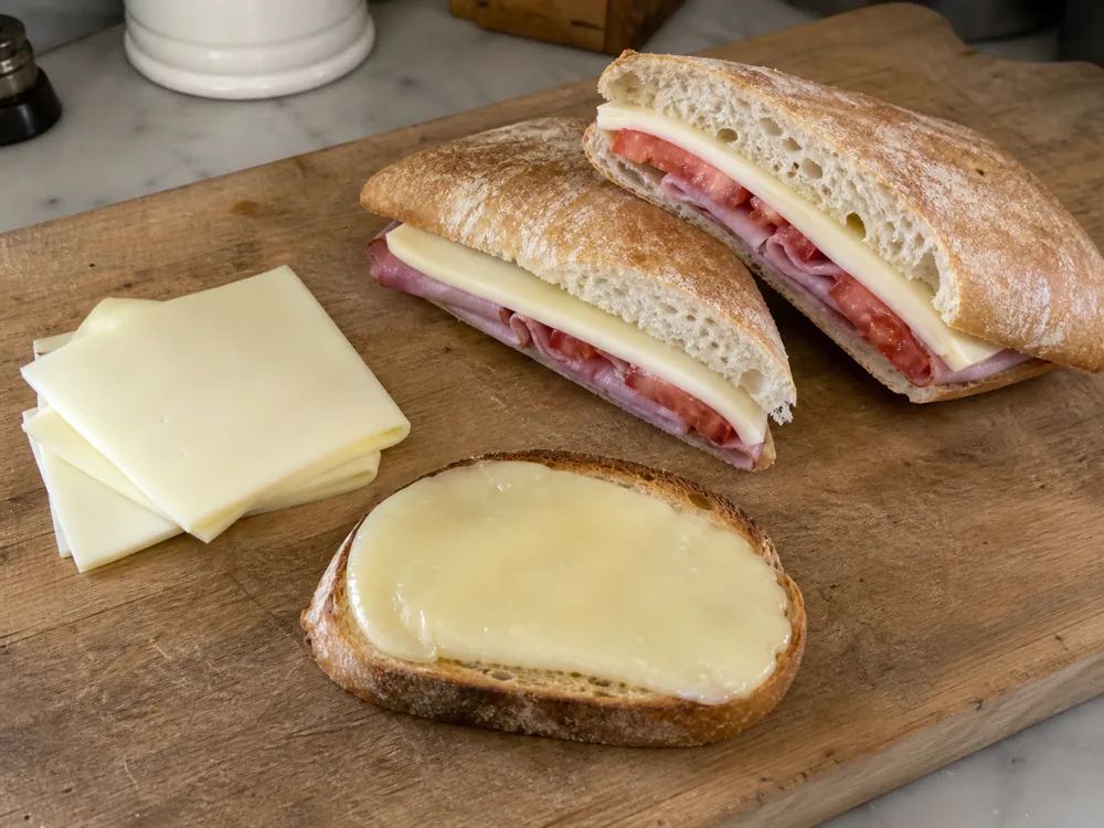 Bel Paese slices for mild melting and sandwiches - Bel Paese cheese | KnowTheCheese