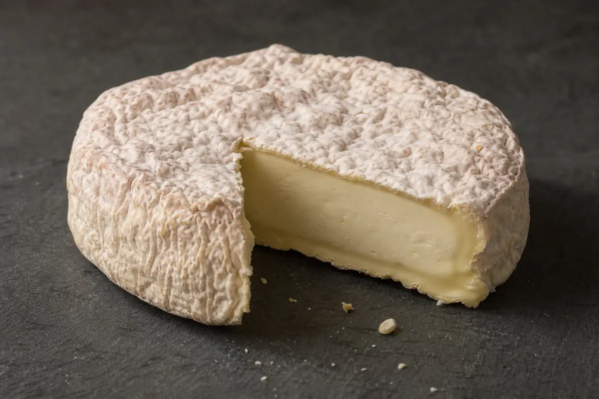 Small cut soft cheese with a wrinkled ivory rind and smooth interior - Cremont cheese | KnowTheCheese