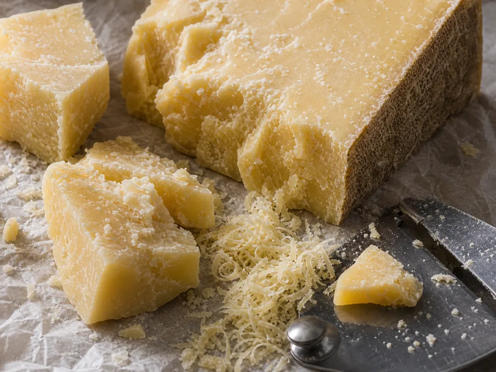 Hard extra mature cow milk cheese cracked into brittle shards - Kolan Extra Mature | KnowTheCheese