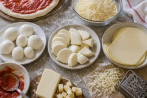 Mild melting cheeses arranged as Mozzarella substitutes - Mozzarella substitutes | KnowTheCheese