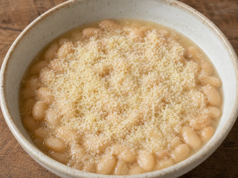 Reggianito grated over pasta and vegetables - Reggianito cheese | KnowTheCheese
