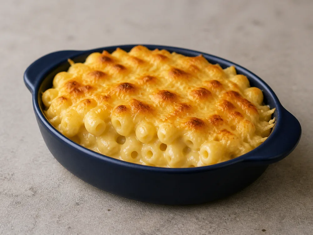 Creamy baked macaroni and cheese made with Smoked Gouda - Smoked Gouda | KnowTheCheese